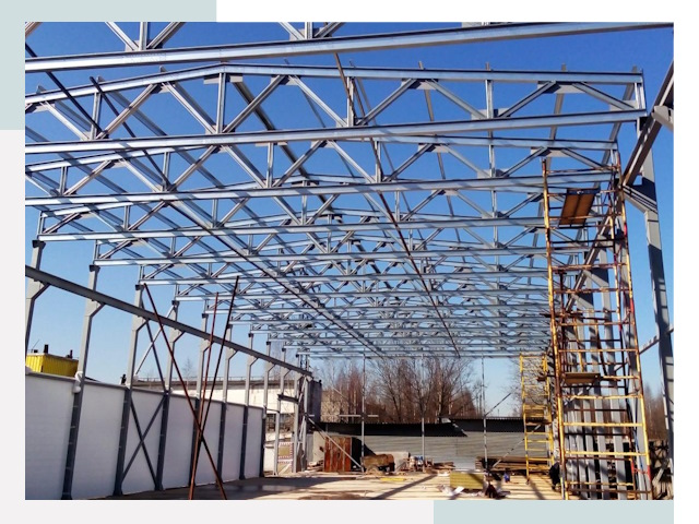 Строительство цехов в Можга от 608 руб. под ключ