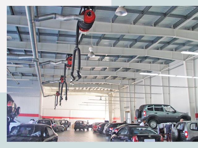 Строительство автосалонов из металлоконструкций от 608 руб.