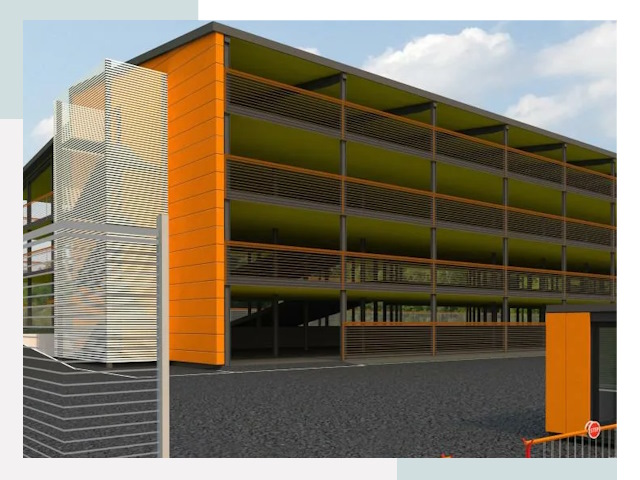 Многоуровневые паркинги в Можге