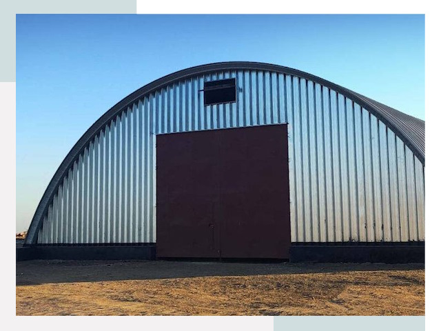 Арочные ангары в Можге