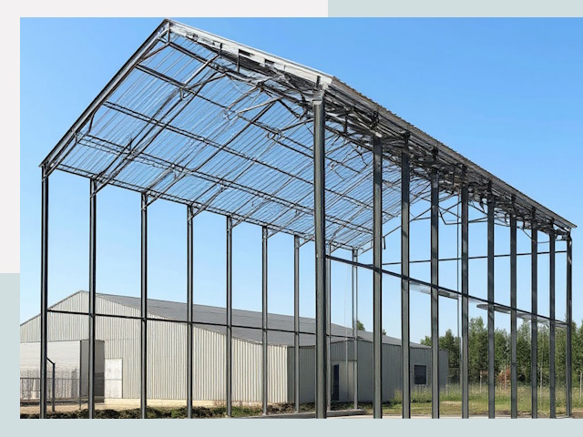 Прямо стенные ангары от СтальСтрой-Мжг по цене 608 руб.
