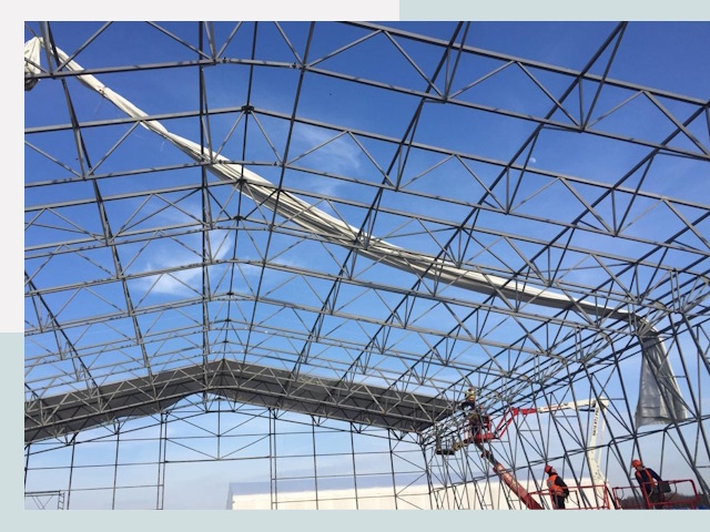 Шатровые ангары от 608 руб. в Можге и Удмуртская Республике