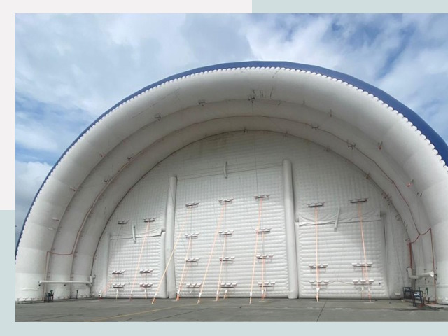 Пневмокаркасные ангары от СтальСтрой-Мжг по цене от 608 руб.