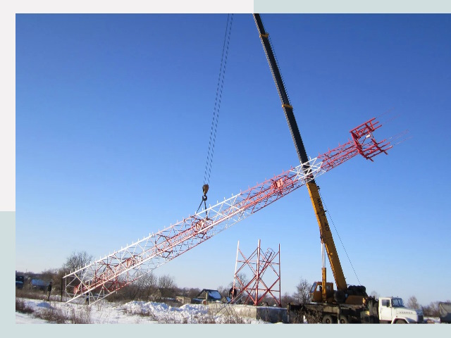 Строительство башен связи в Можге от 608 руб.