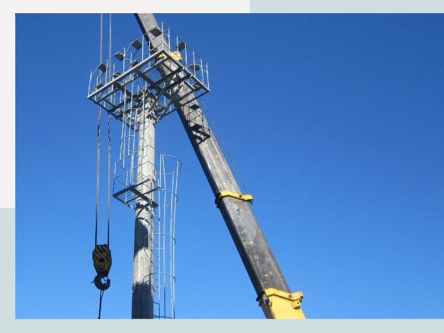 Монтаж осветительных мачт в Можга от 608 руб.