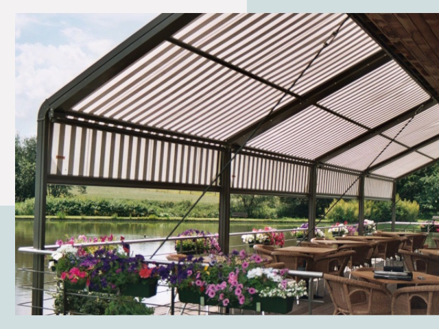 Элегантные навесы для кафе от 608 руб в Можга