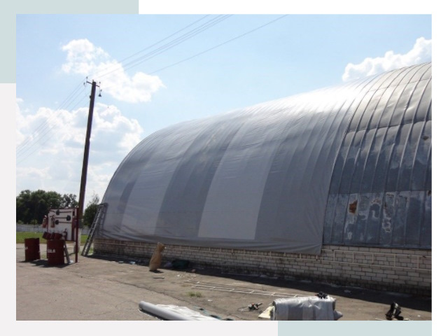 Ремонт ангаров в Можге