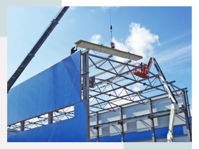 Монтаж сэндвич-панелей в Можге